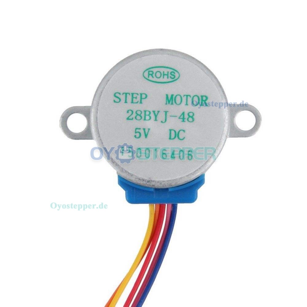 28BYJ-48 5 V 4 Phase 5 Draht DC 5V Getriebe Schritt Schrittmotor Mini Untersetzung DC Getriebemotor